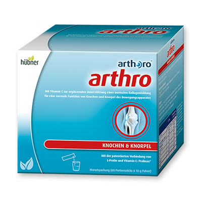 Hübner arthoro arthro Portionssticks, 60 Stück