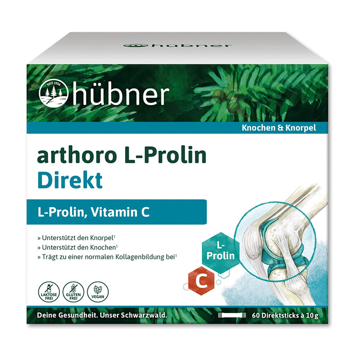 Hübner arthoro L-Prolin Direkt 60 Sticks