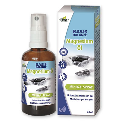 Hübner Basis Balance Magnesium-Öl Mineralspray, 60 ml