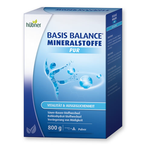 Hübner Basis Balance Mineralstoffe PUR, 800 g