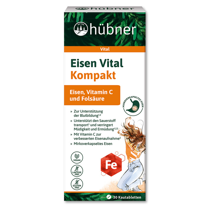 Hübner Eisen Vital Kompakt 30 Stück