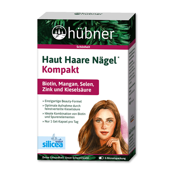 Hübner Haut Haare Nägel Kompakt 90 Gel-Kapseln