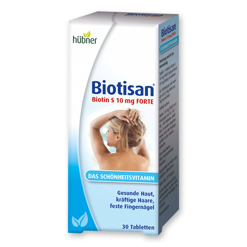 Hübner Biotisan Biotin S 10 mg Forte, 30 Tabletten
