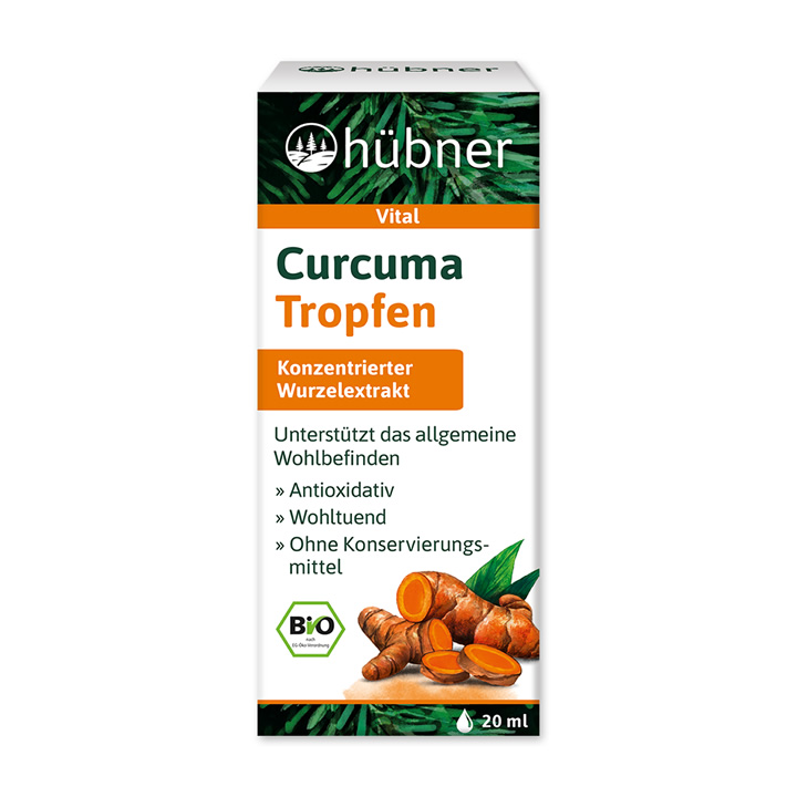 Hübner Curcuma Tropfen, 20ml