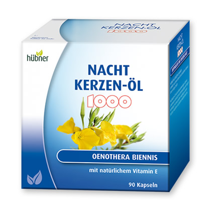 Hübner Nachtkerzen-Öl Kapseln 1000 mg, 90 Stück