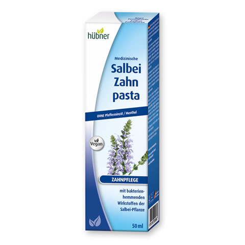 Hübner Salbei Zahnpasta, Zahncreme, 50 ml