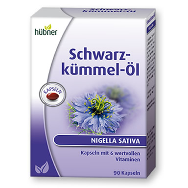 Hübner Schwarzkümmel-Öl, 90 Kapseln