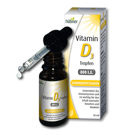 Hübner Vitamin D3 Tropfen, 10 ml