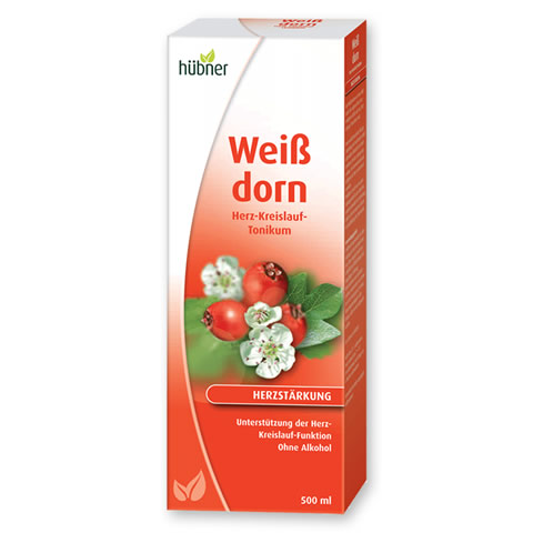 Hübner Weißdorn Herz-Kreislauf-Tonikum, 500 ml